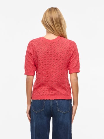 Vila Sweter "Visava" w kolorze różowym