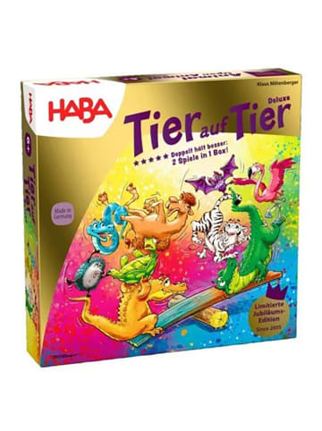 Haba Legespiel "Tier auf Tier Deluxe" - ab 6 Jahren