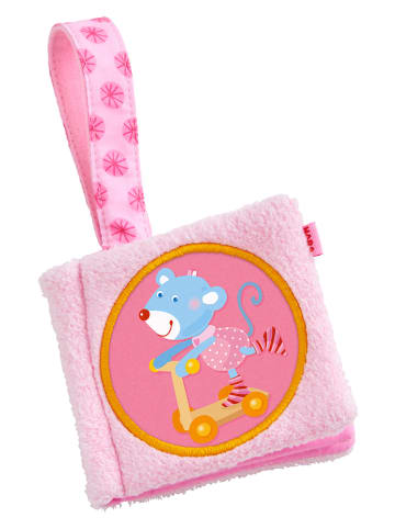 Haba Mini buggyboekje "Merle de Muis" roze - vanaf de geboorte