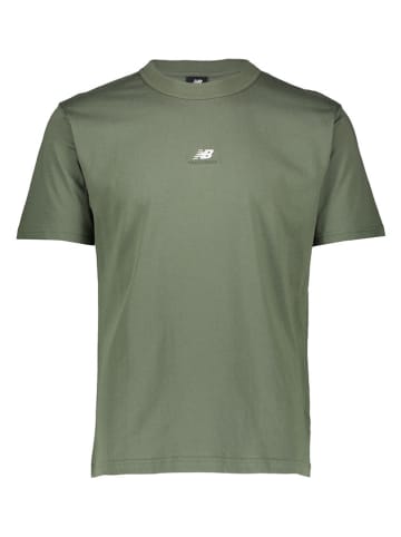 New Balance Koszulka "Athletics Remastered" w kolorze khaki