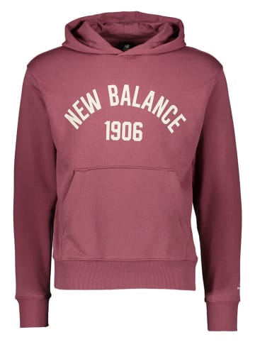 New Balance Hoodie "Essentials Varsity" roze