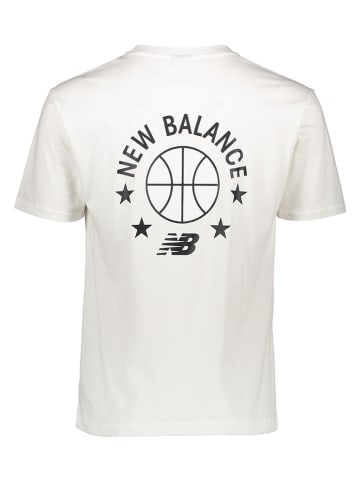New Balance Koszulka "Hoops Essentials" w kolorze białym
