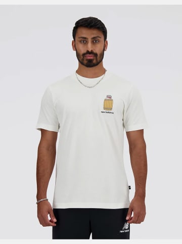 New Balance Shirt "Barrel Runner" in Weiß