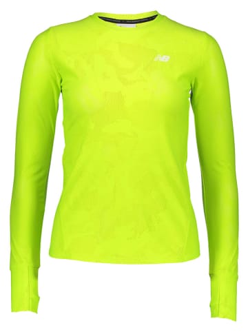 New Balance Laufshirt "Q Speed" in Gelb
