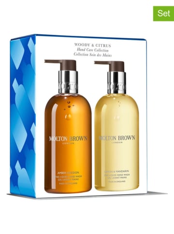 Molton Brown 2-delige set: handzeep "Woody & Citrus", elk 300 ml