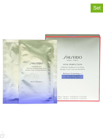 Shiseido 12-delige gezichtsmaskerset "Vital Perfection"