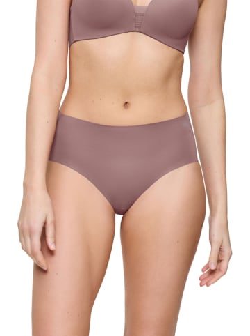 Triumph Pełne figi high waist w kolorze szaroróżowym