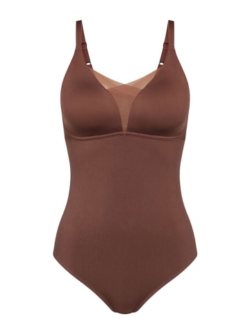 Triumph Body modelujące "Shape smart" w kolorze brązowym