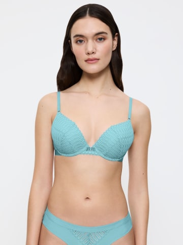 Triumph Biustonosz w kolorze błękitnym