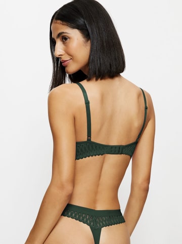 Triumph Schalen-BH "Aura Spotlight" in Dunkelgrün