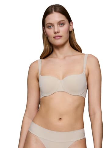 Triumph Biustonosz-balkonetka "Body Make-Up" w kolorze kremowym