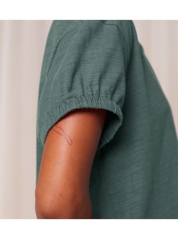 Triumph Pyjama-Oberteil in Dunkelgrün