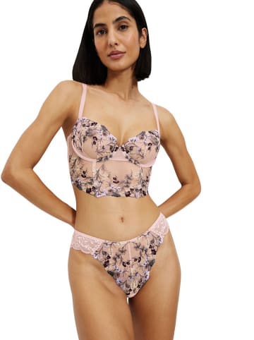 Triumph Bustier "Sensual Spotlight" in Rosa/ Bunt