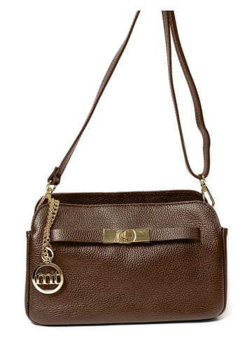 Mia Tomazzi Leder-Umhängetasche ''Bentivoglio'' - (B)24 x (H)16 x (T)9 cm