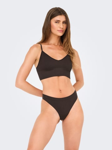 ONLY Bustier in Dunkelbraun
