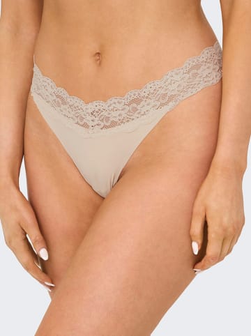 ONLY 3er-Set: Strings in Beige