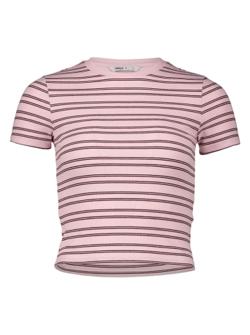 ONLY Shirt lichtroze/bordeaux