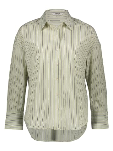 ONLY Hemd in Oliv/ Blau