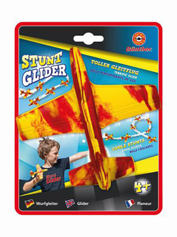Günther Zweefvliegtuig "STUNT GLIDER" - (L)17,5 x (B)17,5 cm