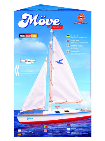 Günther Segelboot ''MÖVE'' - (L)50 x (B)39 cm