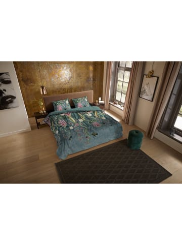 Pure Microvezel beddengoedset "Mista" groen/meerkleurig