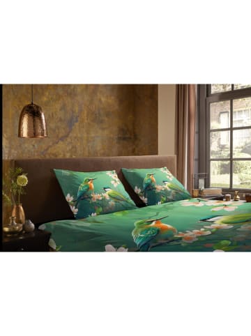 Pure Microvezel beddengoedset "Signi" groen