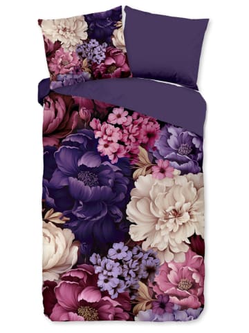 Pure Mikrofaser-Bettwäsche-Set in Lila