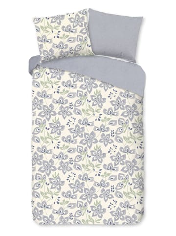 Good Morning Komplet pościeli renforcé "Vesper" w kolorze kremowo-szarym