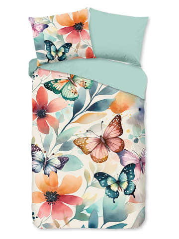 Good Morning Beddengoedset "Vallee" mintgroen/meerkleurig