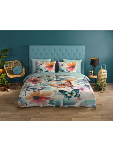 Good Morning Komplet pościeli "Vallee" w kolorze miętowym ze wzorem