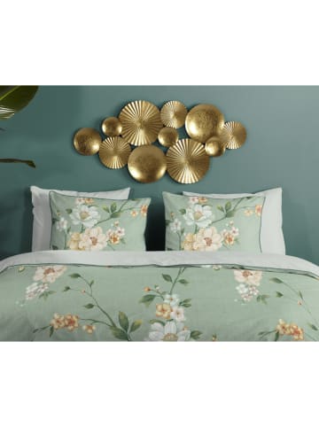 Descanso Satijnen beddengoedset "Sizena" turquoise