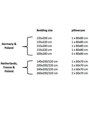 Descanso Satijnen beddengoedset "Fiori" beige/meerkleurig