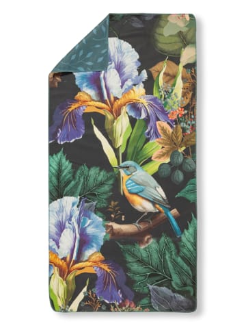 Good Morning Strandtuch "Descanso" in Anthrazit/ Bunt