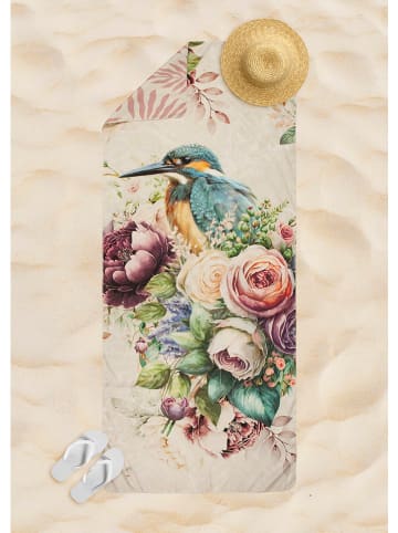 Hip Strandtuch "Verde" in Creme/ Rosa/ Grün