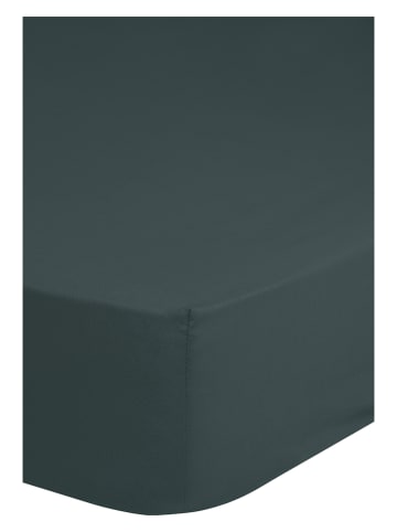 Good Morning Dżersejowe prześcieradło "Good Morning" w kolorze zielonym na gumce