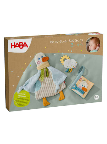 Haba 3tlg. Baby-Spiel-Set "Gans" - ab Geburt