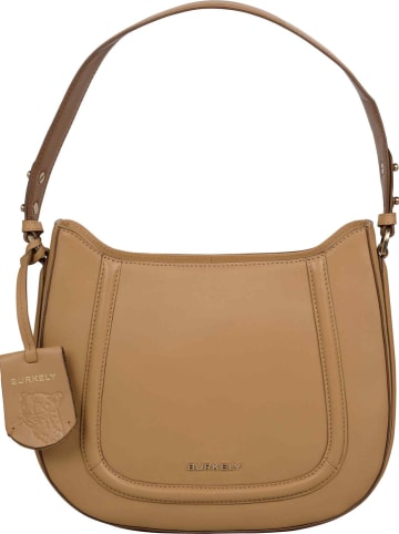 Burkely Skórzana torebka "Beloved Bailey" w kolorze jasnobrązowym - 27 x 21 x 6 cm