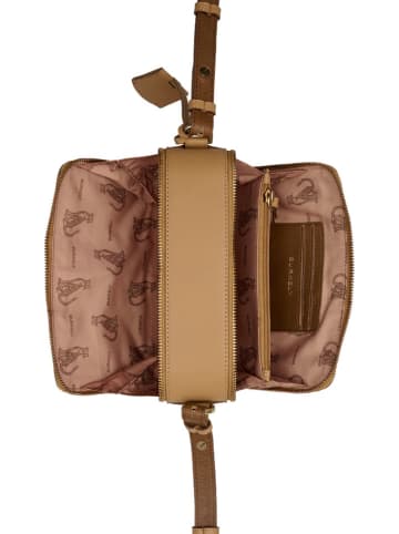 Burkely Leder-Umhängetasche "Beloved Bailey" in Cognac - (B)20 x (H)12 x (T)7,5 cm