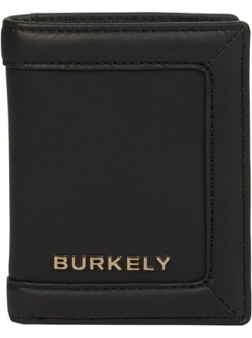 Burkely Leder-Geldbörse "Beloved Bailey" in Schwarz - (B)8 x (H)10 x (T)1 cm
