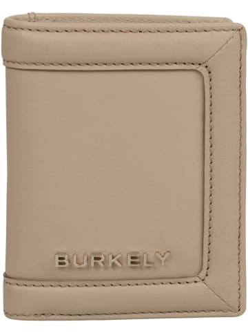 Burkely Leder-Geldbörse "Beloved Bailey" in Taupe - (B)8 x (H)10 x (T)1 cm