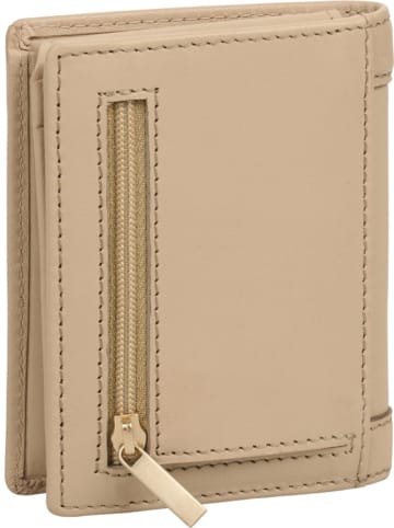 Burkely Leren portemonnee "Beloved Bailey" taupe - (B)8 x (H)10 x (D)1 cm