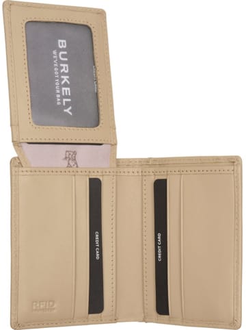Burkely Leren portemonnee "Beloved Bailey" taupe - (B)8 x (H)10 x (D)1 cm
