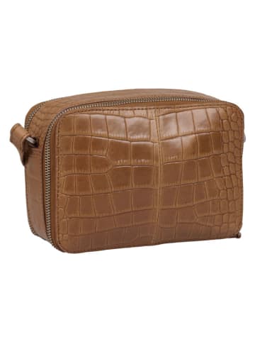 Burkely Leren schoudertas "Cool Colbie" lichtbruin - (B)20 x (H)15 x (D)8 cm