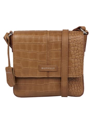 Burkely Leren schoudertas "Cool Colbie" lichtbruin - (B)18 x (H)19 x (D)6 cm