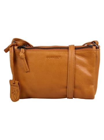 Burkely Leren schoudertas "Just Jolie" lichtbruin - (B)21 x (H)15 x (D)5 cm