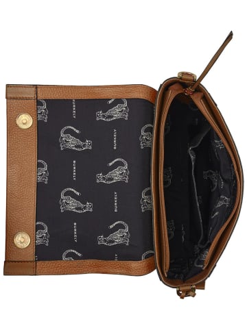 Burkely Leren handtas "Keen Keira" lichtbruin - (B)23 x (H)17 x (D)9 cm