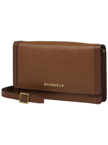 Burkely Leder-Handytasche "Kenn Keira" in Cognac - (B)17 x (H)9 x (T)4 cm