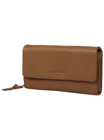 Burkely Leren portemonnee "Lush Lucy" cognackleurig - (B)18 x (H)11 x (D)5 cm