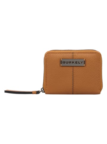 Burkely Leren portemonnee camel - (B)10 x (H)8 x (D)2 cm