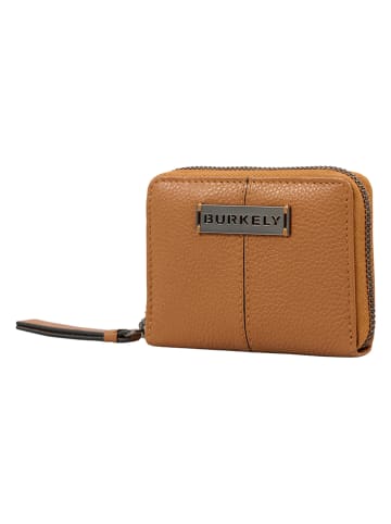 Burkely Leren portemonnee camel - (B)10 x (H)8 x (D)2 cm